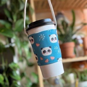 Boba holder Cup holder Coffee holder🧋Panda